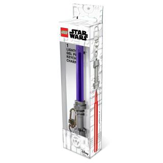 LEGO® EUROMIC - Star Wars zselés toll kulcstartó karikával - lila (53516)