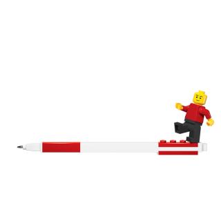LEGO® EUROMIC - Pen Pal zselés toll minifigurával - piros (53704)