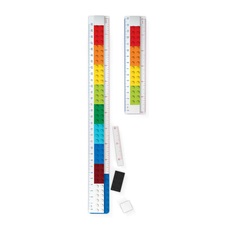 LEGO® EUROMIC - Vonalzó építőmunkás minifigurával (53709)