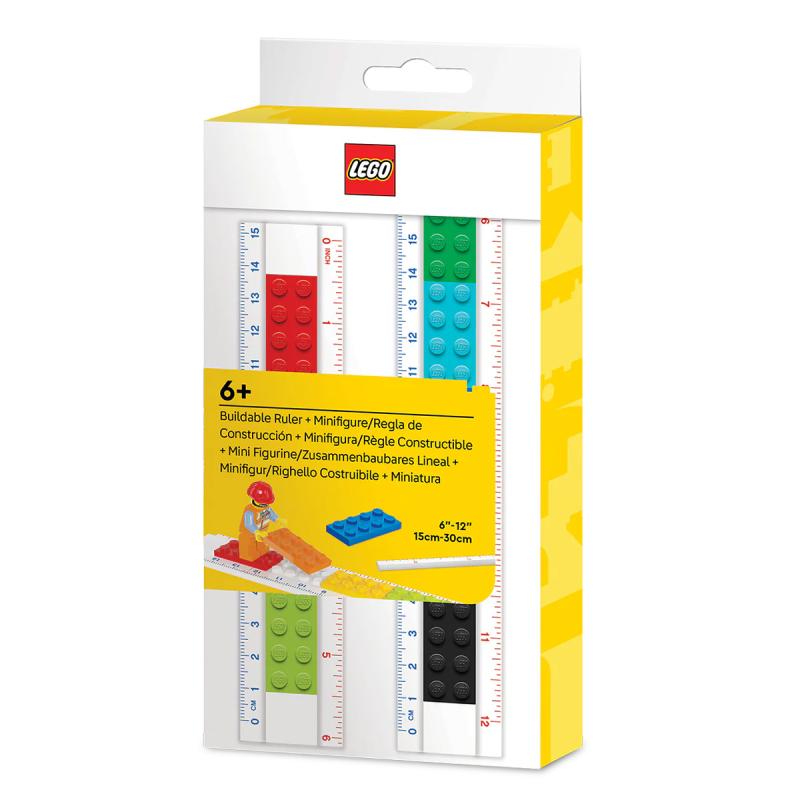 LEGO® EUROMIC - Vonalzó építőmunkás minifigurával (53709)