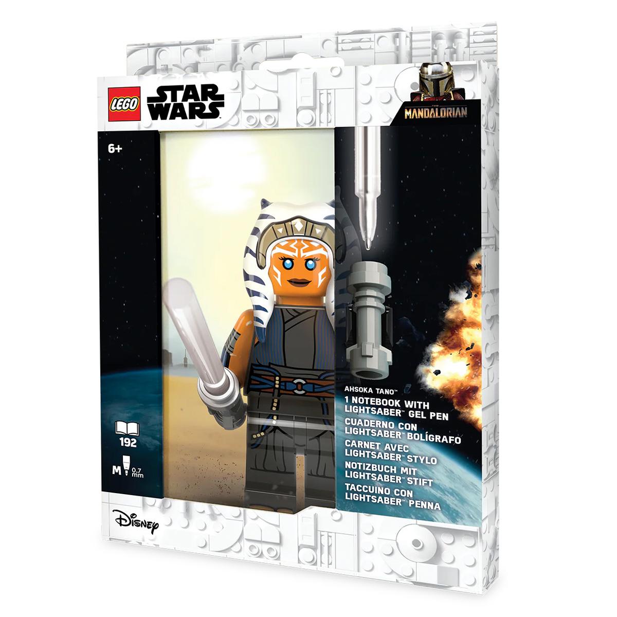 LEGO® EUROMIC - Star Wars - Ahsoka Tano jegyzetfüzet zselés tollal (53717)