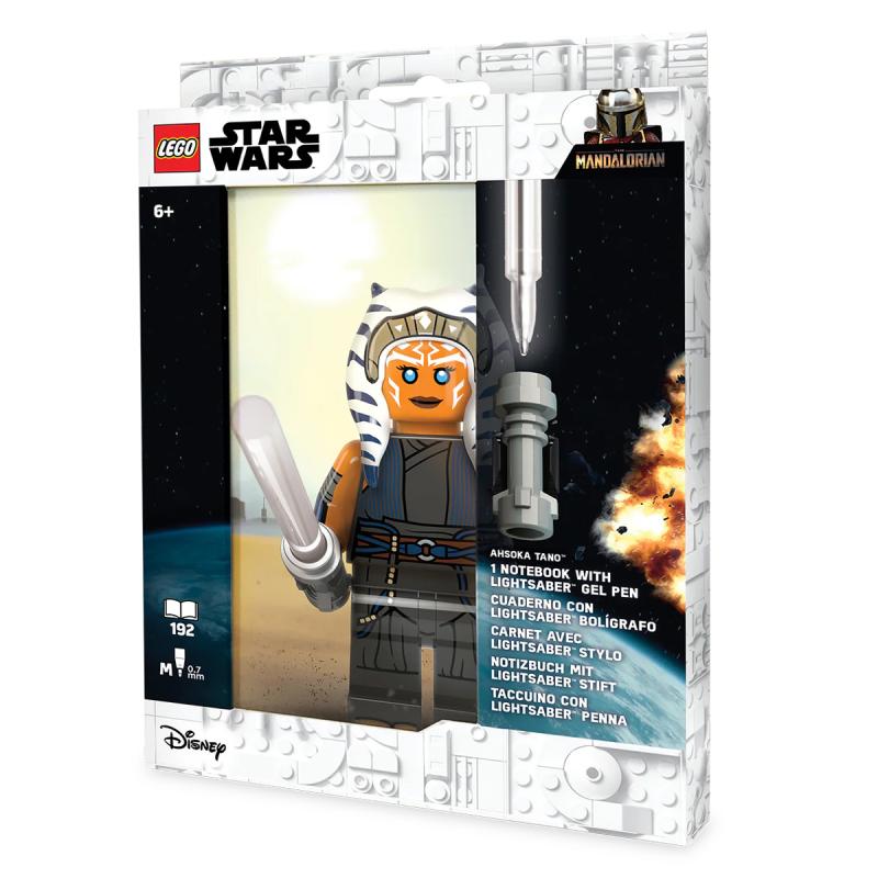 LEGO® EUROMIC - Star Wars - Ahsoka Tano jegyzetfüzet zselés tollal (53717)