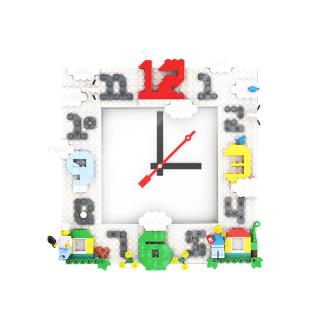 LEGO® EUROMIC - MOC falióra 6x24, fehér (53771)