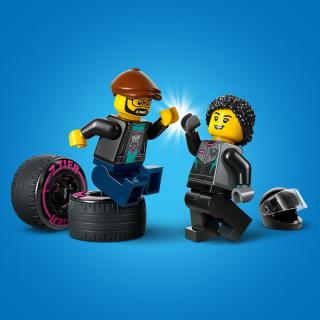 LEGO® City - Versenyautó és autószállító teherautó (60406) 