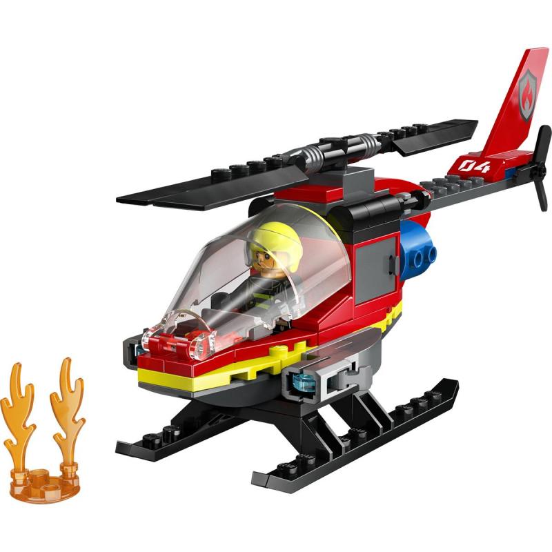 LEGO® City - Tűzoltó mentőhelikopter (60411) 