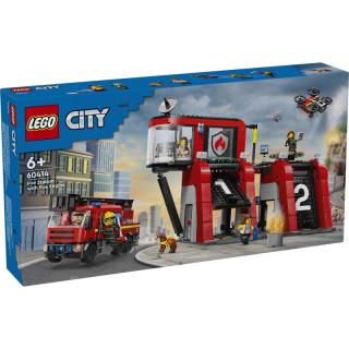 LEGO® City - Tűzoltóállomás és tűzoltóautó (60414) 