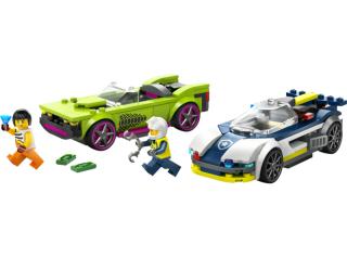 LEGO® City - Rendőrautó és sportkocsi hajsza (60415) 