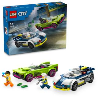 LEGO® City - Rendőrautó és sportkocsi hajsza (60415) 