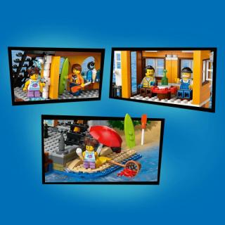 LEGO® City - Tengerparti kikötő teherszállító hajóval (60422) 