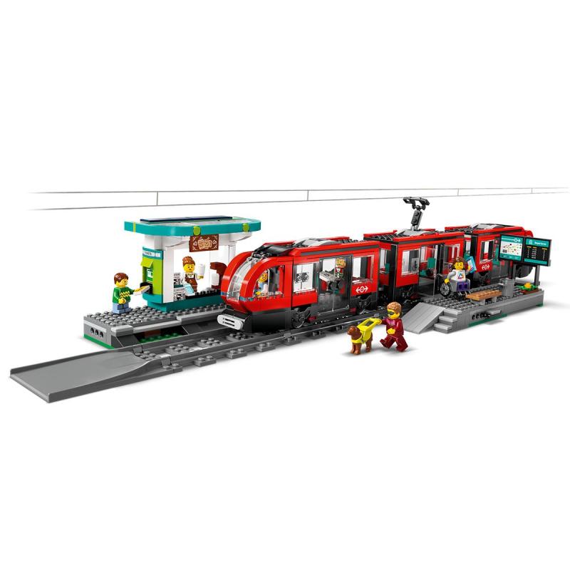 LEGO® City - Belvárosi villamos és megálló (60423) 