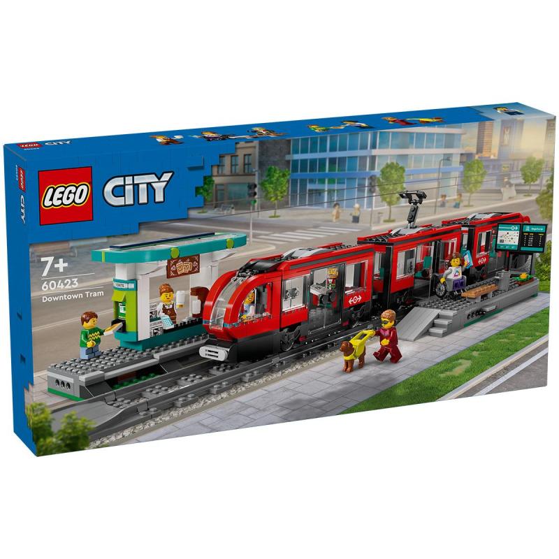 LEGO® City - Belvárosi villamos és megálló (60423) 