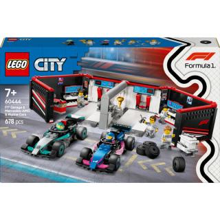 LEGO® City - F1®-es garázs, Mercedes-AMG és Alpine autók (60444)