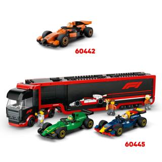 LEGO® City - F1®-es garázs, Mercedes-AMG és Alpine autók (60444)