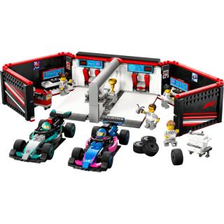 LEGO® City - F1®-es garázs, Mercedes-AMG és Alpine autók (60444)