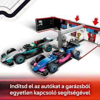 LEGO® City - F1®-es garázs, Mercedes-AMG és Alpine autók (60444)
