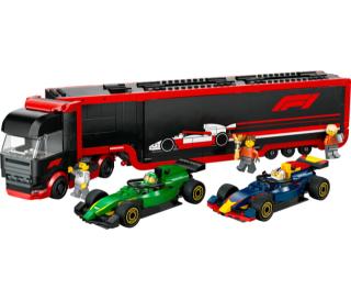 LEGO® City - F1®-es kamion, RB20 és AMR24 F1®-es autókkal (60445)