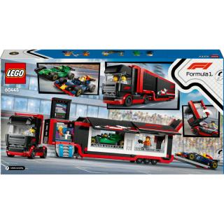 LEGO® City - F1®-es kamion, RB20 és AMR24 F1®-es autókkal (60445)