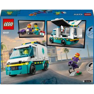 LEGO® City - Sürgősségi mentőautó (60451)