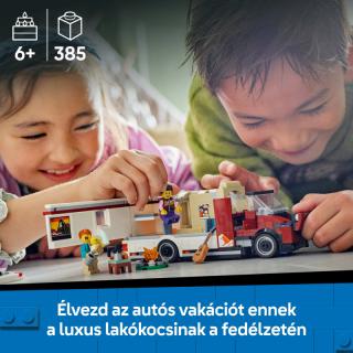 LEGO® City - Lakóautó a kalandos nyaraláshoz (60454)