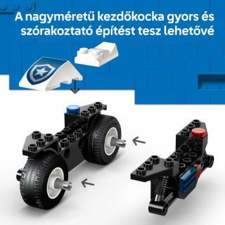 LEGO® City - Üldözés rendőrségi motorkerékpárral (60455)
