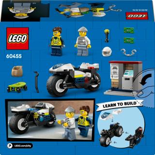 LEGO® City - Üldözés rendőrségi motorkerékpárral (60455)