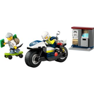 LEGO® City - Üldözés rendőrségi motorkerékpárral (60455)