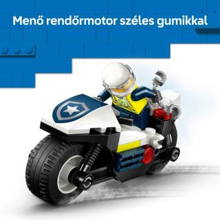 LEGO® City - Üldözés rendőrségi motorkerékpárral (60455)