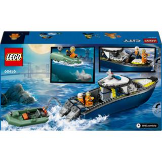 LEGO® City - Üldözés rendőrségi csónakkal (60456)