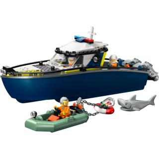 LEGO® City - Üldözés rendőrségi csónakkal (60456)