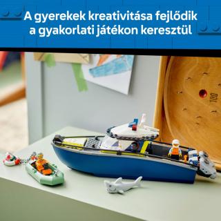 LEGO® City - Üldözés rendőrségi csónakkal (60456)