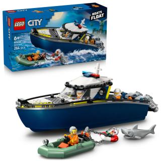 LEGO® City - Üldözés rendőrségi csónakkal (60456)