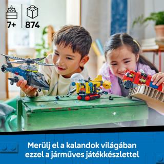LEGO® City - Helikopter, tűzoltóautó és tengeralattjáró egy csomagban (60462)