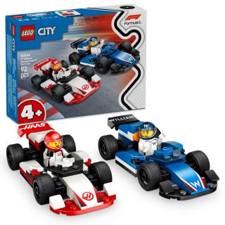 LEGO® City - F1®-es Williams Racing és Haas F1® versenyautók (60464)