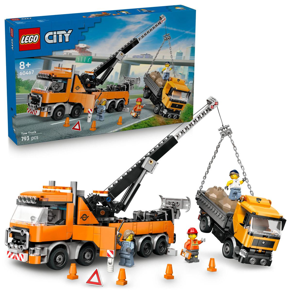 LEGO® City - Nagy teljesítményű vontató daruval (60467)