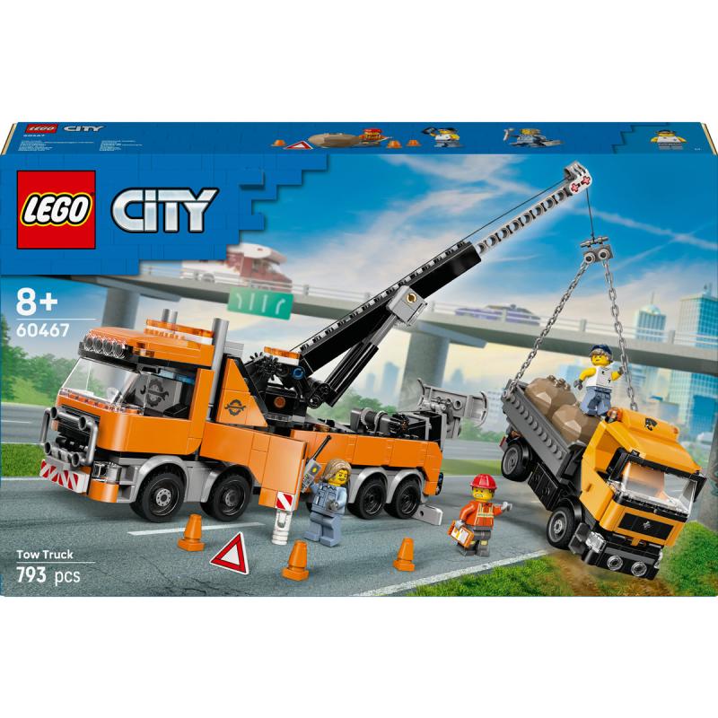 LEGO® City - Nagy teljesítményű vontató daruval (60467)