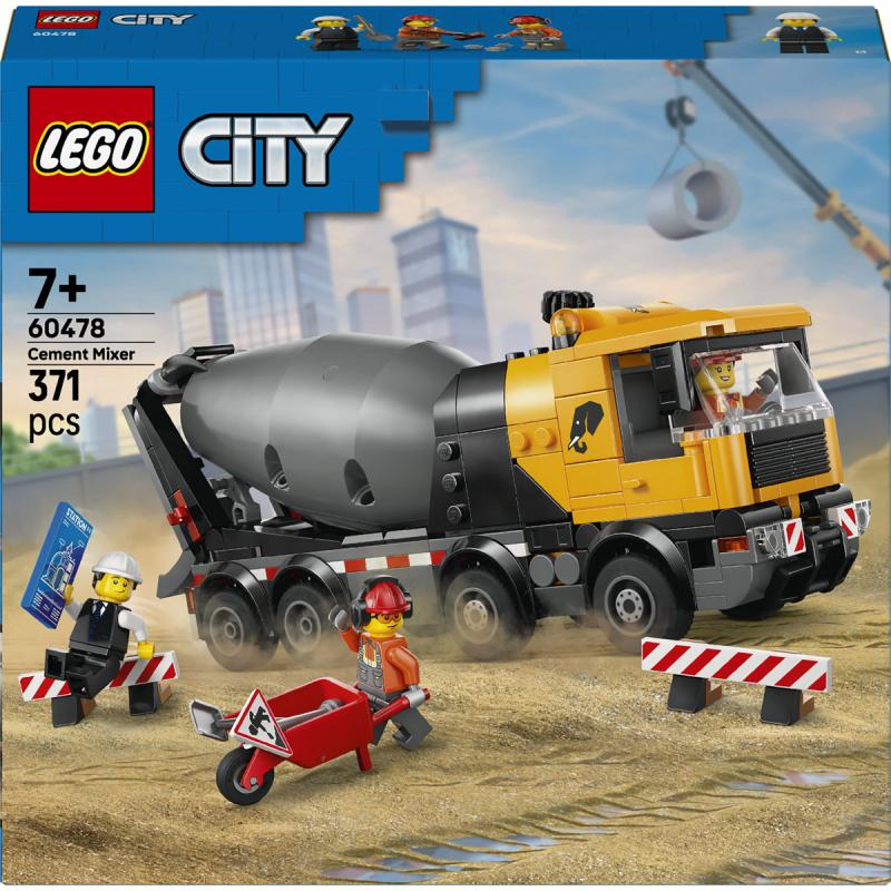 LEGO® City - Betonkeverő teherautó (60478)
