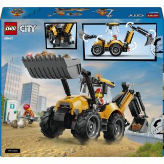 LEGO® City - Sárga árokásó-rakodó (60480)