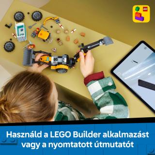 LEGO® City - Sárga árokásó-rakodó (60480)