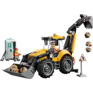 LEGO® City - Sárga árokásó-rakodó (60480)