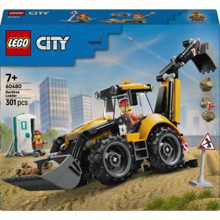 LEGO® City - Sárga árokásó-rakodó (60480)
