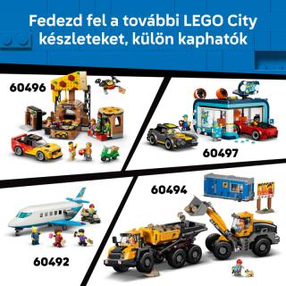 LEGO® City - Sárga árokásó-rakodó (60480)