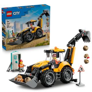 LEGO® City - Sárga árokásó-rakodó (60480)