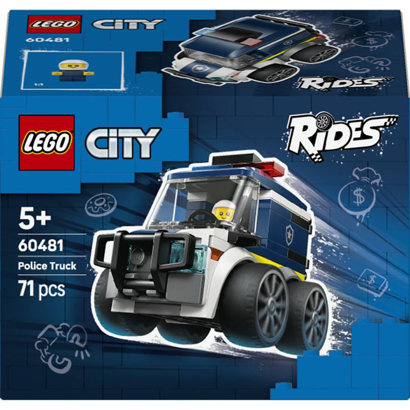 LEGO® City - Járgányok – Rendőrségi teherautó (60481)