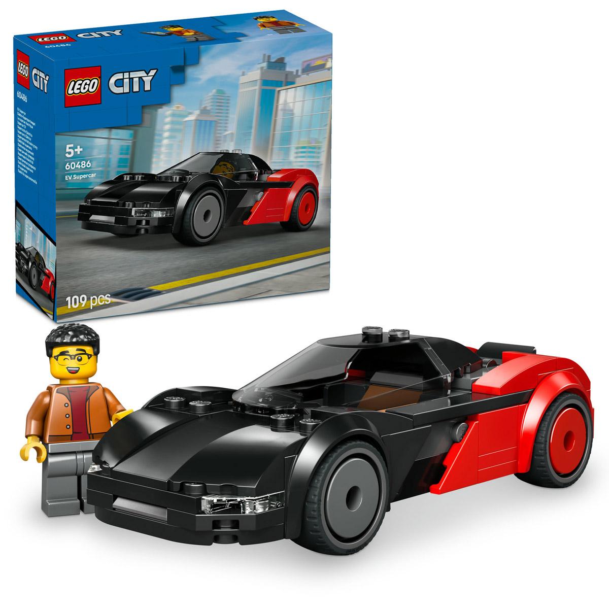 LEGO® City - Járgányok – Elektromos szuperautó (60486)