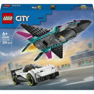 LEGO® City - Repülő vs. autó (60489)