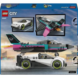 LEGO® City - Repülő vs. autó (60489)