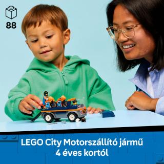 LEGO® City - Motorszállító jármű (60491)