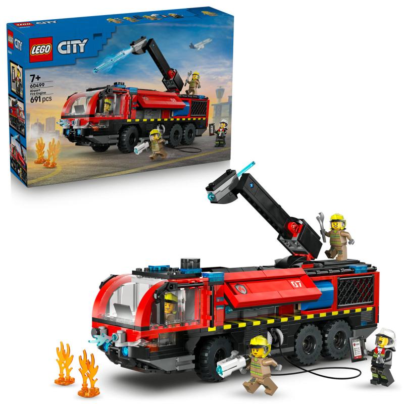 LEGO® City - Repülőtéri tűzoltóautó (60499)