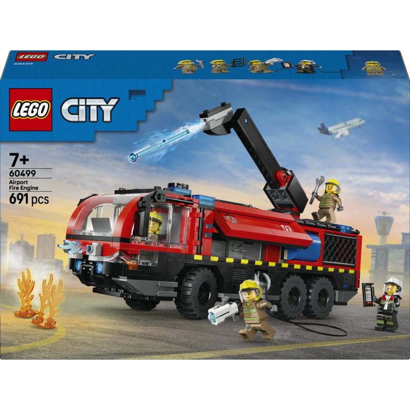 LEGO® City - Repülőtéri tűzoltóautó (60499)