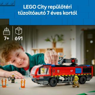 LEGO® City - Repülőtéri tűzoltóautó (60499)